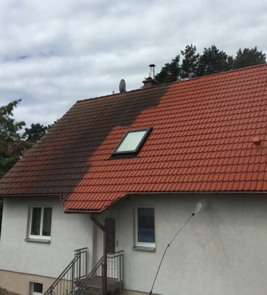 Nettoyage et démoussage de toiture à Thieux (77230) en Seine et Marne 77